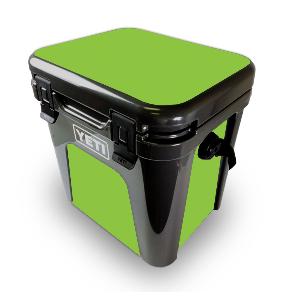 Picture of MightySkins YEROAD24-Solid Lime Green Skin for Yeti Roadie 24 Hard Cooler - Solid Lime Green