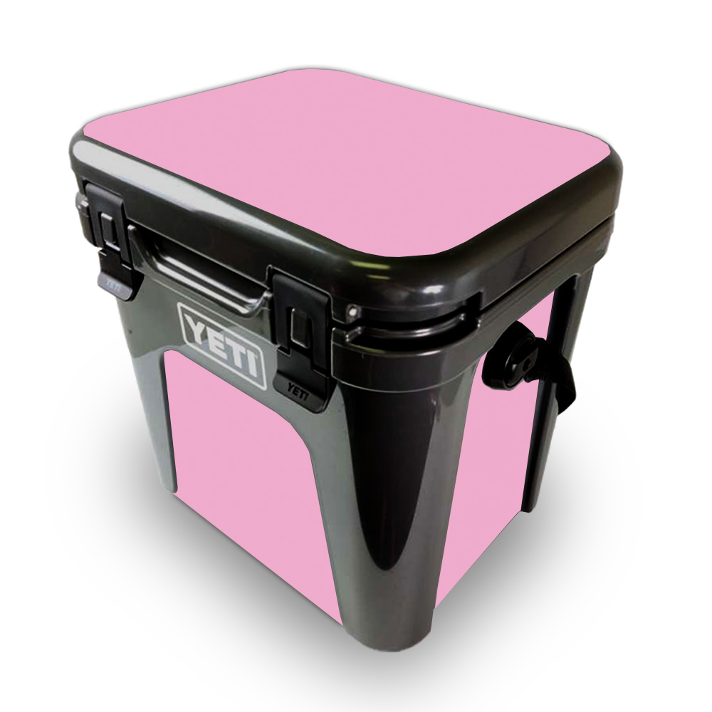 Picture of MightySkins YEROAD24-Solid Pink Skin for Yeti Roadie 24 Hard Cooler - Solid Pink
