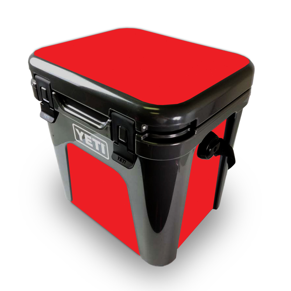 Picture of MightySkins YEROAD24-Solid Red Skin for Yeti Roadie 24 Hard Cooler - Solid Red