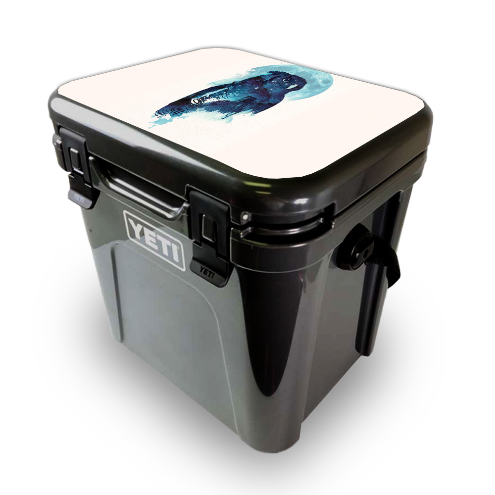 Picture of MightySkins YEROA24LID-Midnight Owl Skin for Yeti Roadie 24 Hard Cooler Lid - Midnight Owl