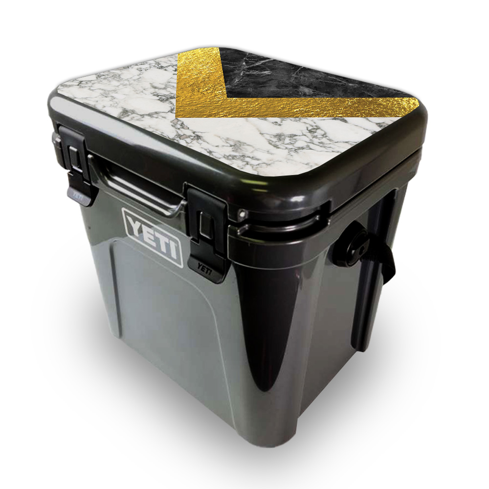 Picture of MightySkins YEROA24LID-Modern Marble Skin for Yeti Roadie 24 Hard Cooler Lid - Modern Marble
