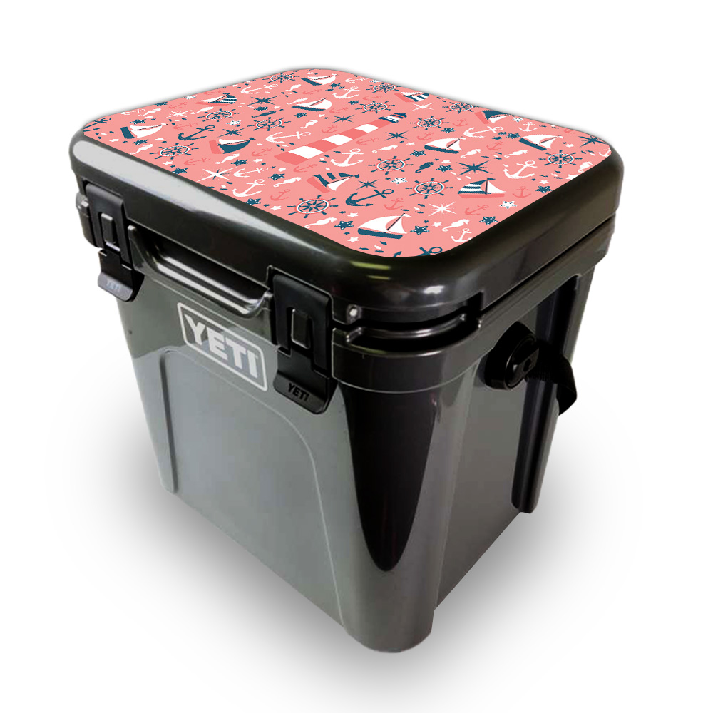 Picture of MightySkins YEROA24LID-Nautical Dream Skin for Yeti Roadie 24 Hard Cooler Lid - Nautical Dream