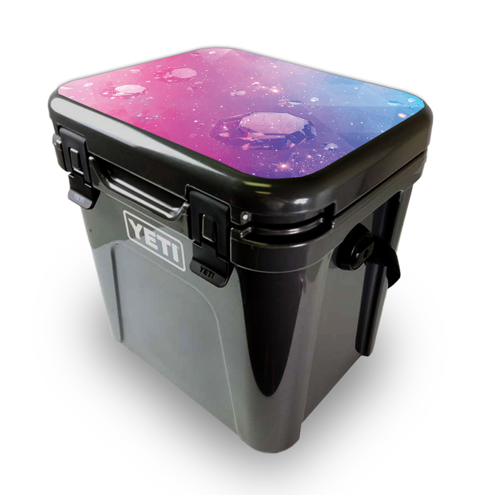 YEROA24LID-Pink Diamond Skin for Yeti Roadie 24 Hard Cooler Lid - Pink Diamond -  MightySkins