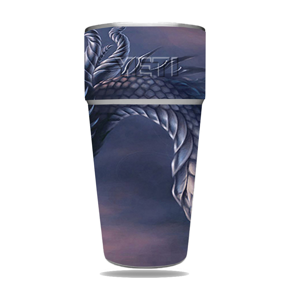 Picture of MightySkins YERAM26SI-Dragon Fantasy Skin for Yeti Rambler 26 oz Stackable Cup - Dragon Fantasy