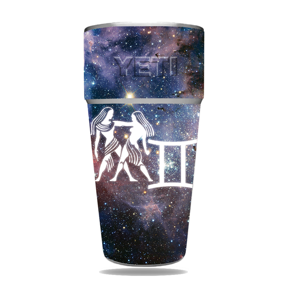 Picture of MightySkins YERAM26SI-Gemini Skin for Yeti Rambler 26 oz Stackable Cup - Gemini