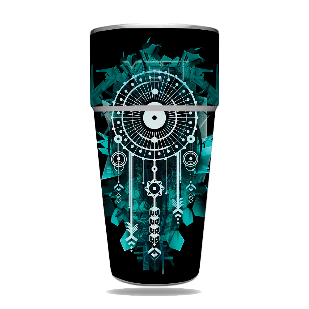 Picture of MightySkins YERAM26SI-Geo Dream Catcher Skin for Yeti Rambler 26 oz Stackable Cup - Geo Dream Catcher