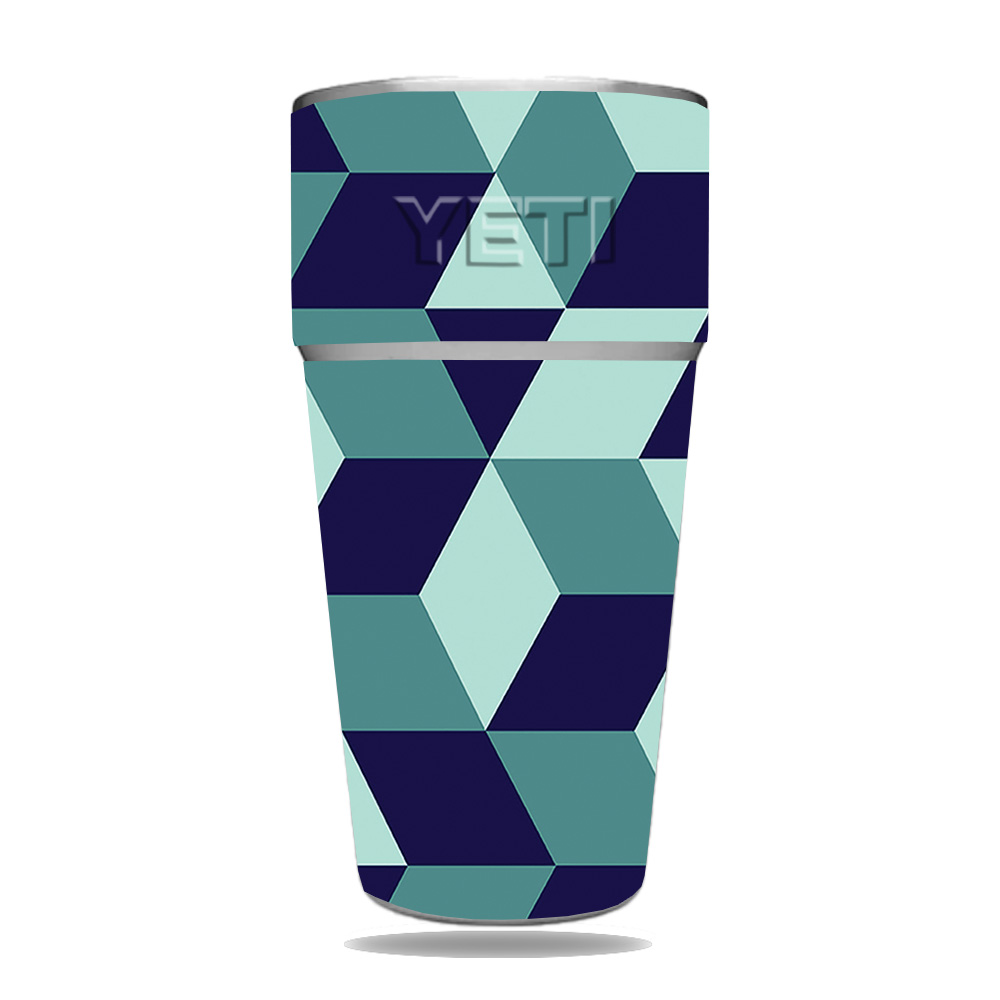 Picture of MightySkins YERAM26SI-Geo Tile Skin for Yeti Rambler 26 oz Stackable Cup - Geo Tile