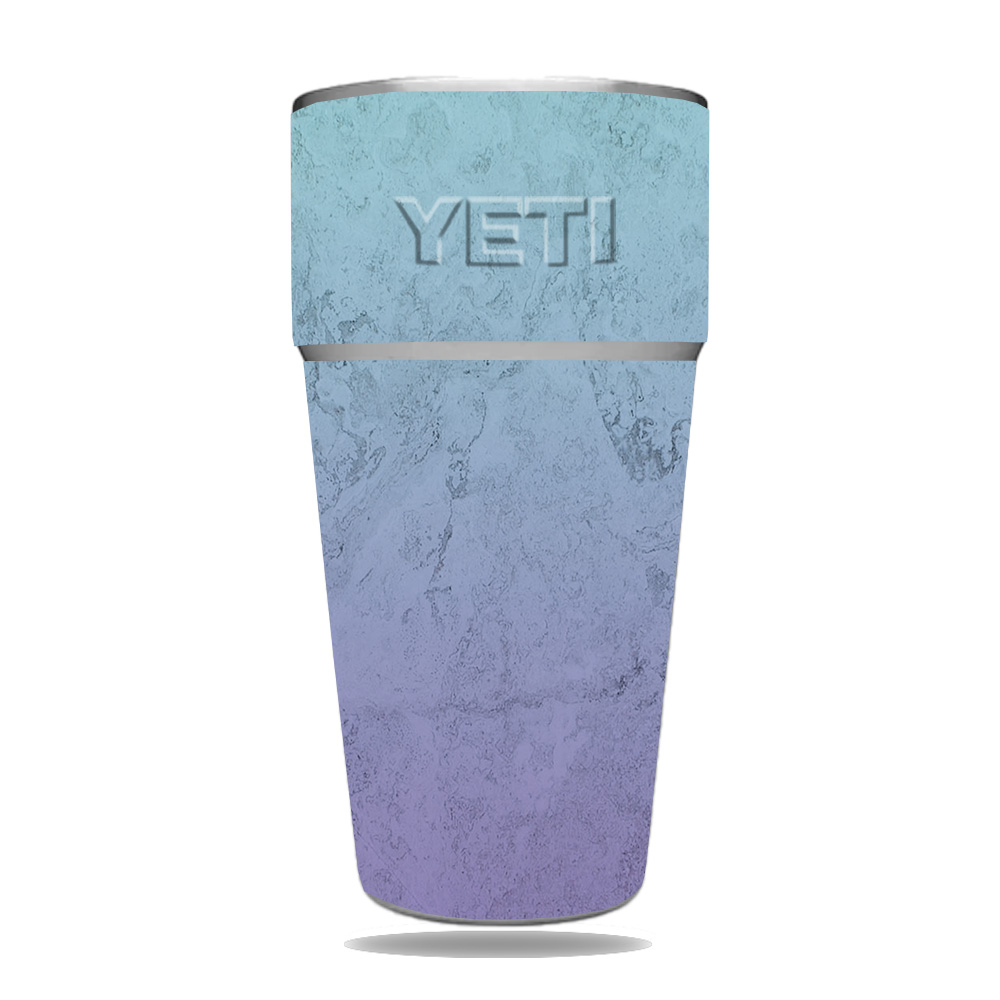 Picture of MightySkins YERAM26SI-Gradient Marble Skin for Yeti Rambler 26 oz Stackable Cup - Gradient Marble