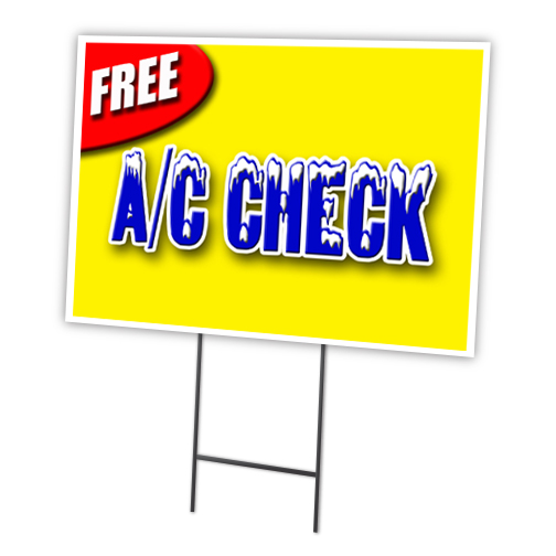 SignMission C-1216-DS-Free Ac Check