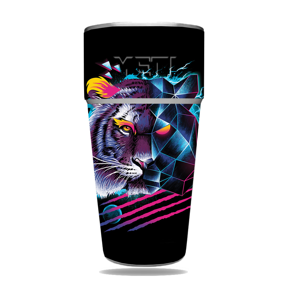 Picture of MightySkins YERAM26SI-Tight Tiger Skin for Yeti Rambler 26 oz Stackable Cup - Tight Tiger