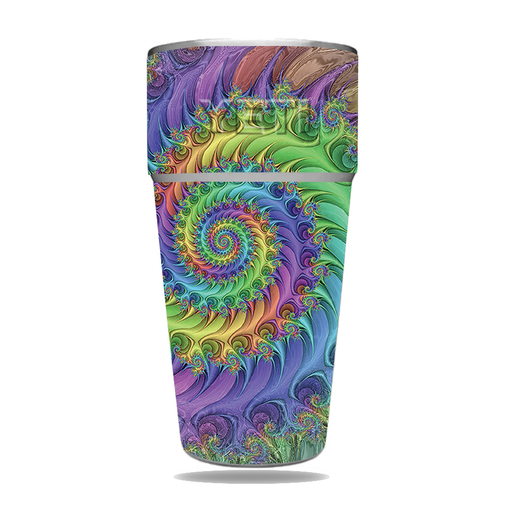 Picture of MightySkins YERAM26SI-Tripping Skin for Yeti Rambler 26 oz Stackable Cup - Tripping