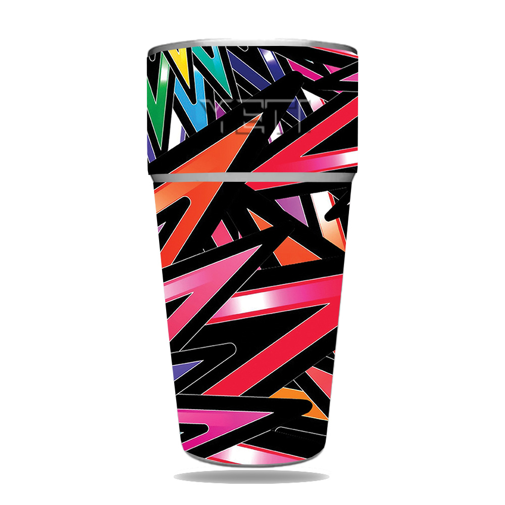 Picture of MightySkins YERAM26SI-Color Bomb Skin for Yeti Rambler 26 oz Stackable Cup - Color Bomb