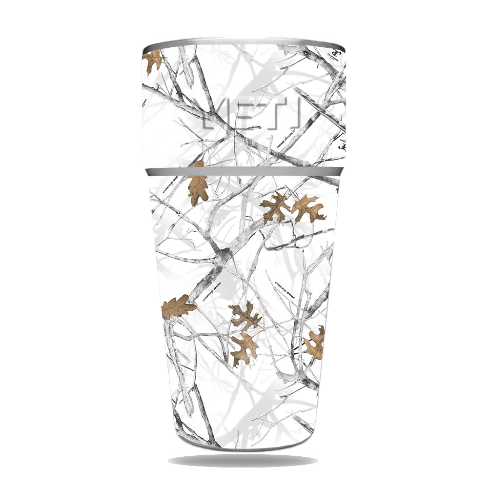 Picture of MightySkins YERAM26SI-Conceal Snow Skin for Yeti Rambler 26 oz Stackable Cup - Conceal Snow