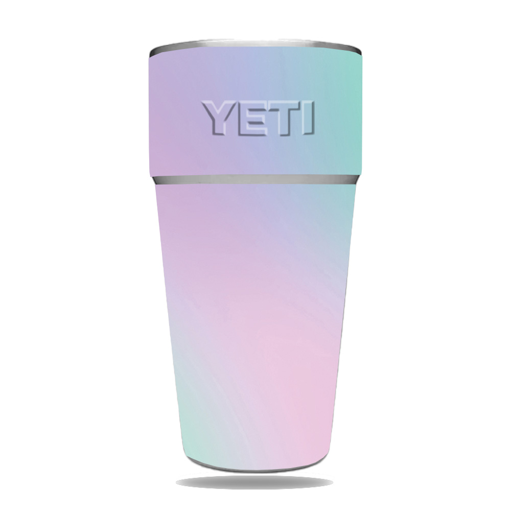 Picture of MightySkins YERAM26SI-Cotton Candy Skin for Yeti Rambler 26 oz Stackable Cup - Cotton Candy