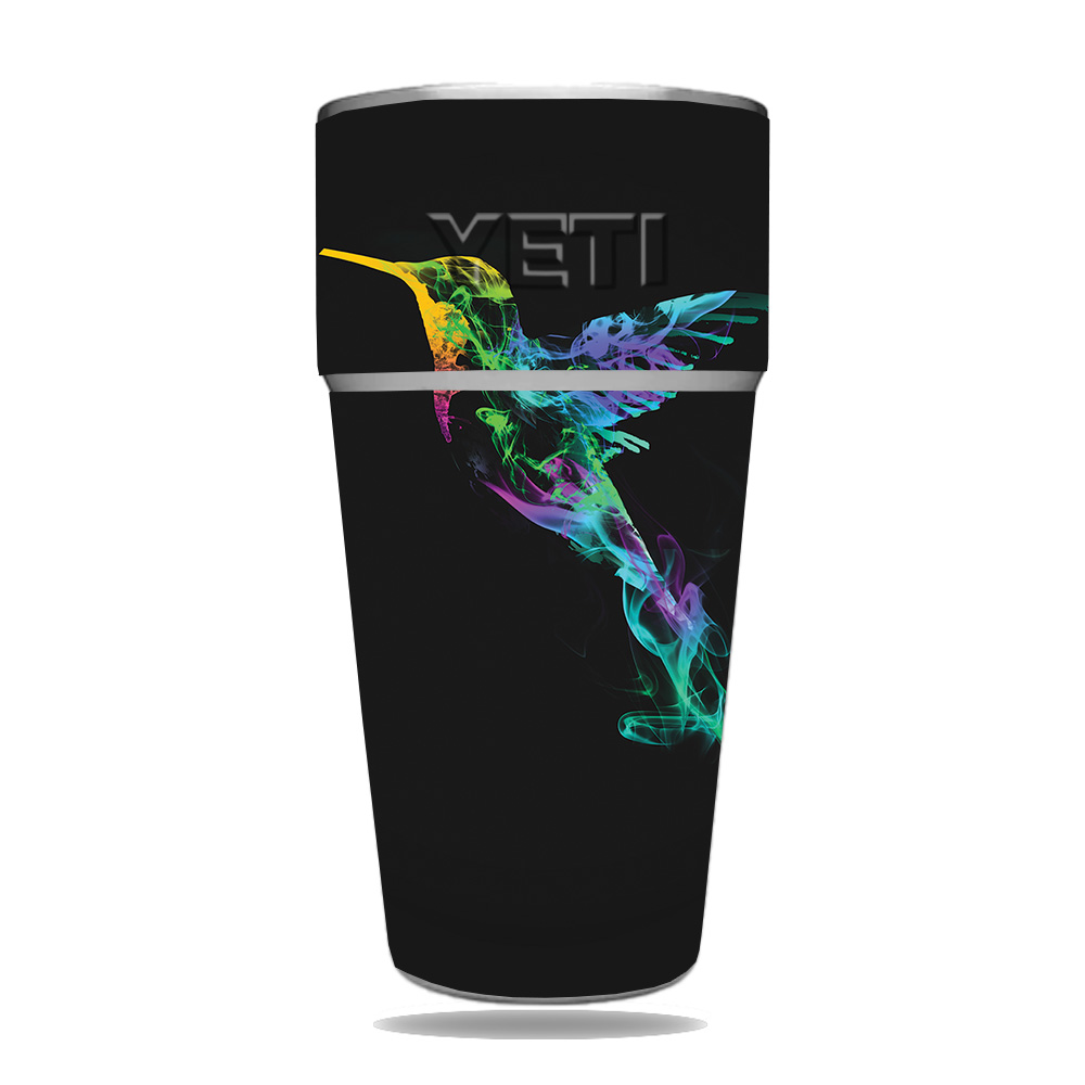 Picture of MightySkins YERAM26SI-Strange Smoke Skin for Yeti Rambler 26 oz Stackable Cup - Strange Smoke