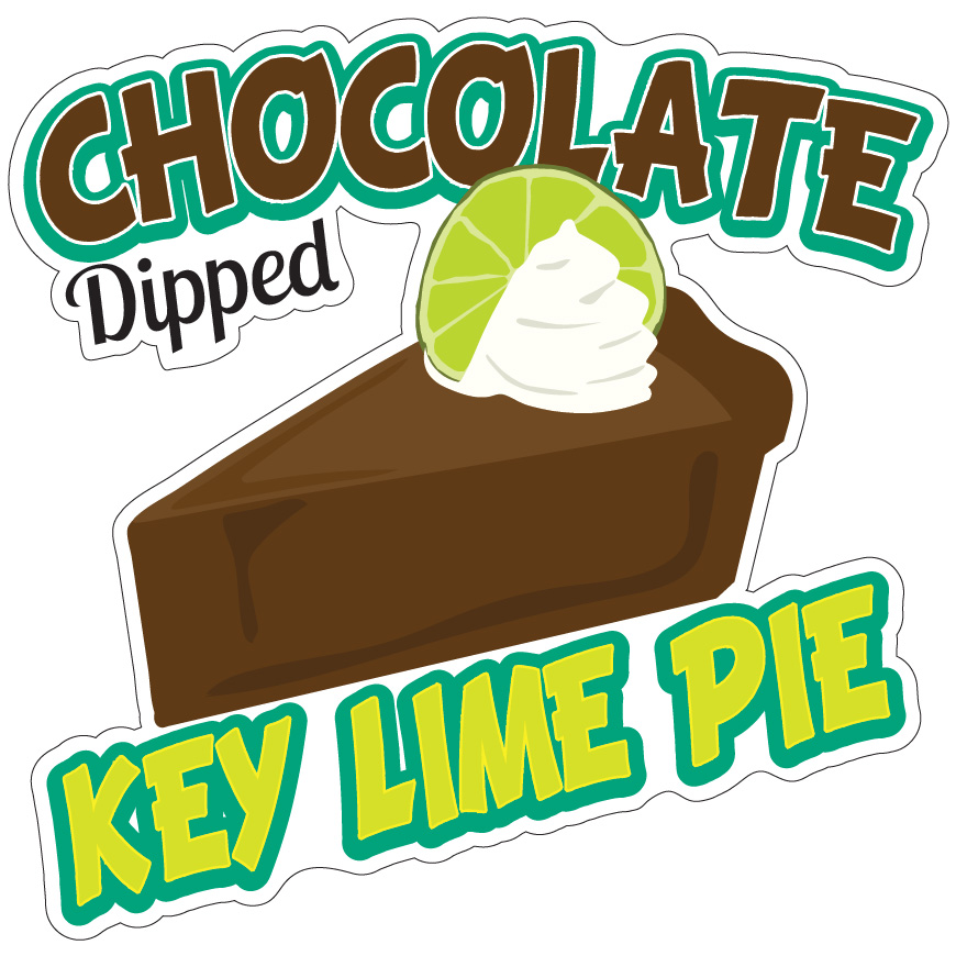 SignMission D-DC-16 Chocolate Dipped Key Lime Pie19