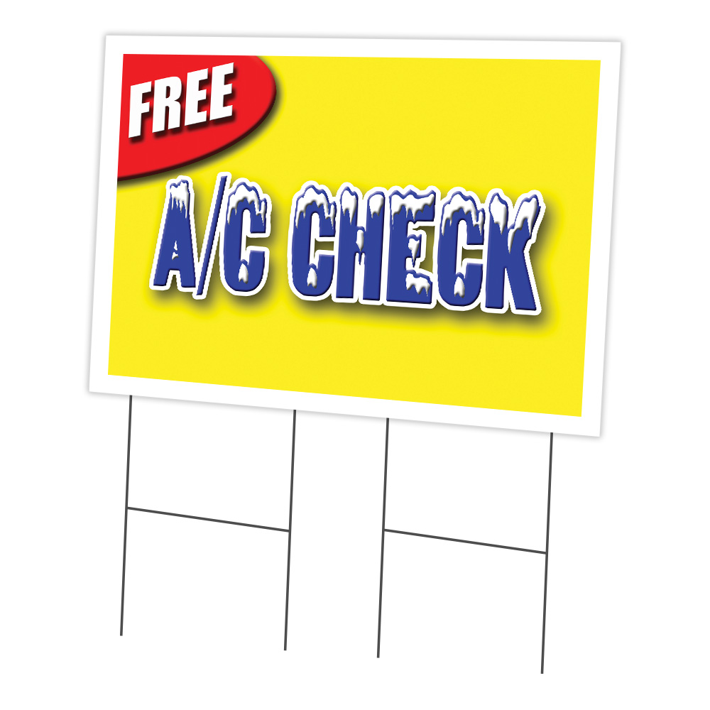 SignMission C-2436-DS-Free Ac Check