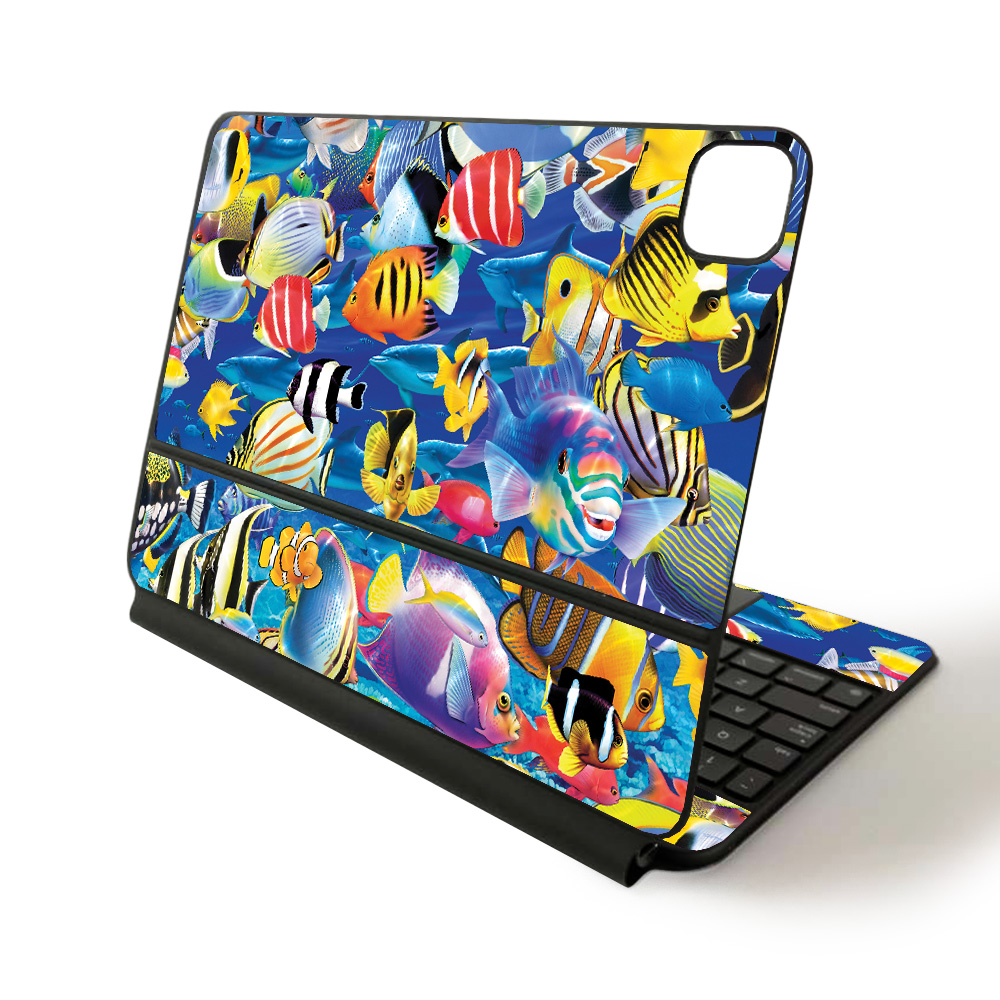 Picture of MightySkins APIPSK1120-Tropical Fish Skin for Apple Magic Keyboard for iPad Pro 11 in. 2020 - Tropical Fish