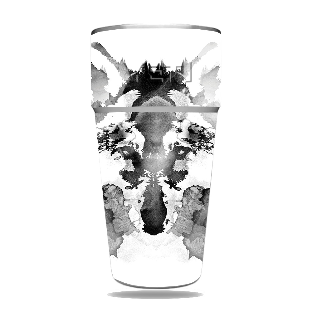 Picture of MightySkins YERAM26SI-Rorschach Skin for Yeti Rambler 26 oz Stackable Cup - Rorschach
