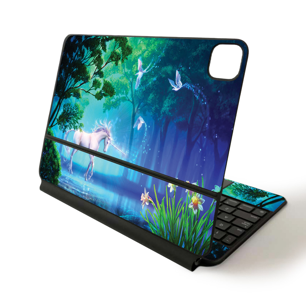 Picture of MightySkins APIPSK1120-Unicorn Fantasy Skin for Apple Magic Keyboard for iPad Pro 11 in. 2020 - Unicorn Fantasy