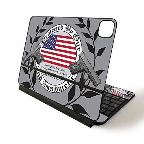 APIPSK1120-2nd Amendment Skin for Apple Magic Keyboard for iPad Pro 11 in. 2020 - 2nd Amendment -  MightySkins