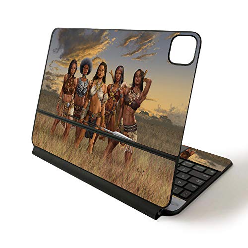 APIPSK1120-African Queens Skin for Apple Magic Keyboard for iPad Pro 11 in. 2020 - African Queens -  MightySkins