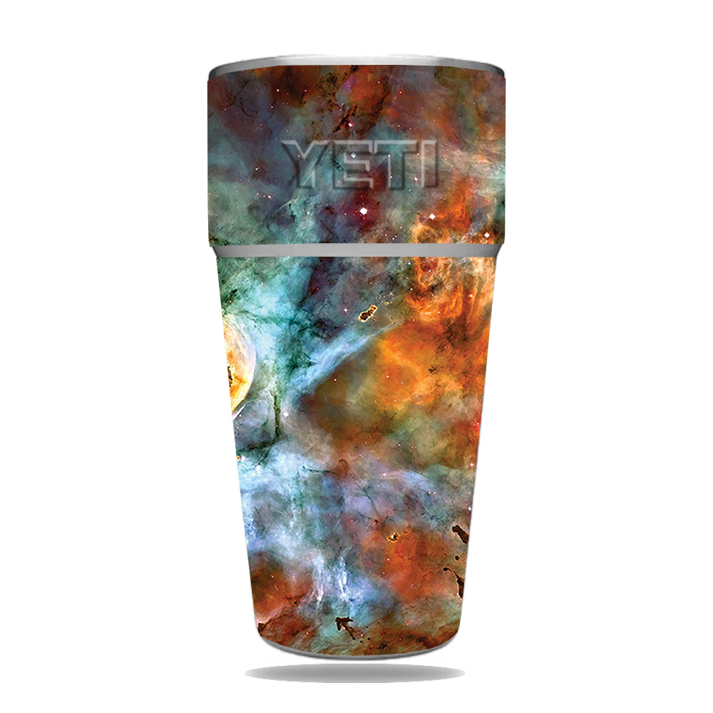 Picture of MightySkins YERAM26SI-Space Cloud Skin for Yeti Rambler 26 oz Stackable Cup - Space Cloud