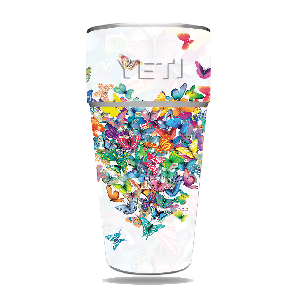 Picture of MightySkins YERAM26SI-Wildheart Skin for Yeti Rambler 26 oz Stackable Cup - Wildheart