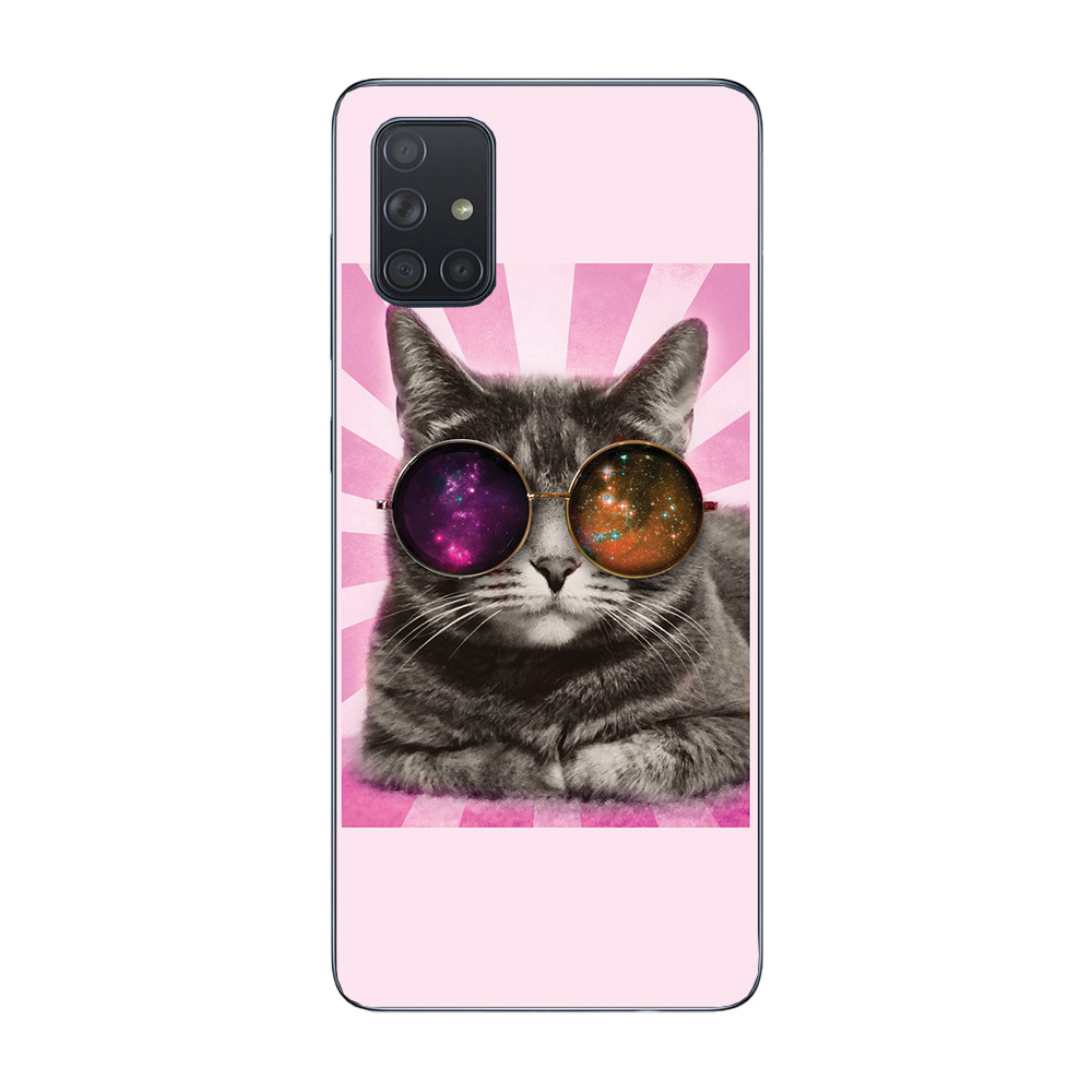 SAGA51Galaxy Cat Skin for Samsung Galaxy A51  Galaxy Cat
