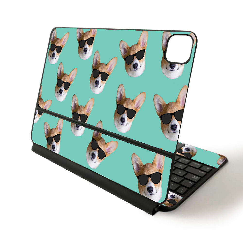 Picture of MightySkins APIPSK1120-Cool Corgi Skin for Apple Magic Keyboard for iPad Pro 11 in. 2020 - Cool Corgi