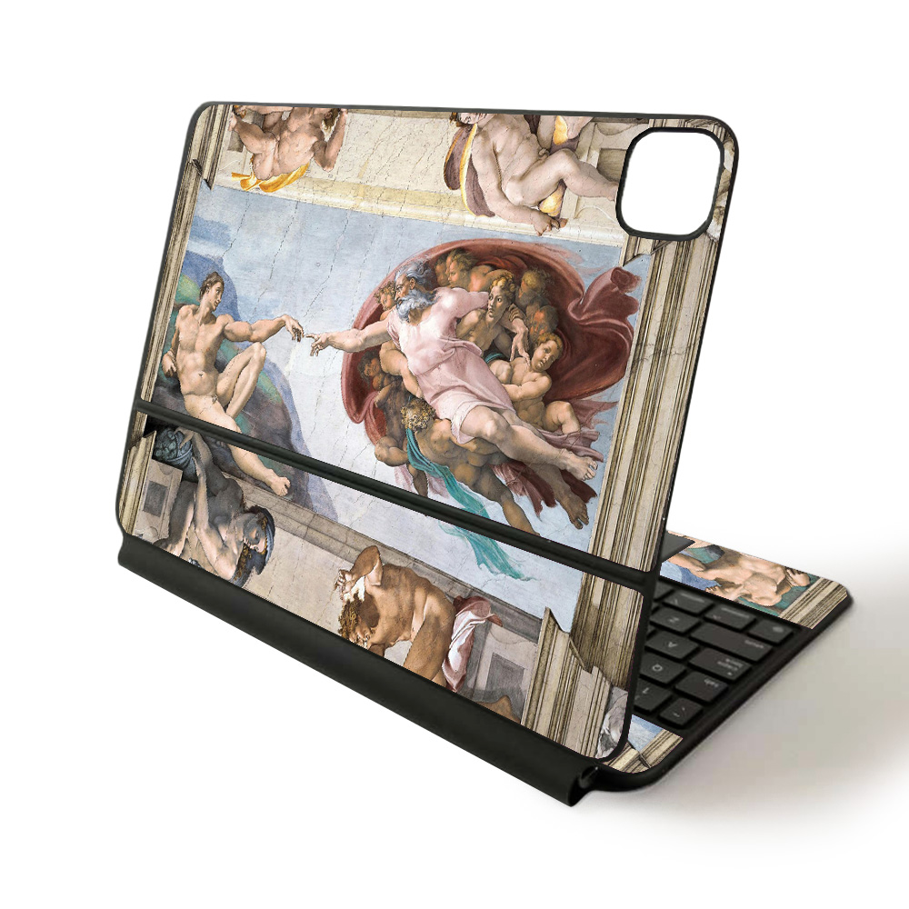 Picture of MightySkins APIPSK1120-Creation Of Adam Skin for Apple Magic Keyboard for iPad Pro 11 in. 2020 - Creation of Adam
