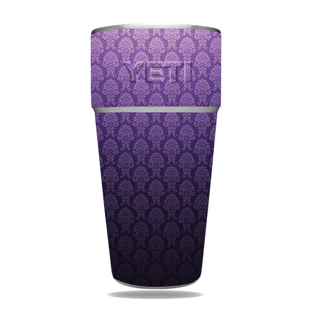 Picture of MightySkins YERAM26SI-Antique Purple Skin for Yeti Rambler 26 oz Stackable Cup - Antique Purple