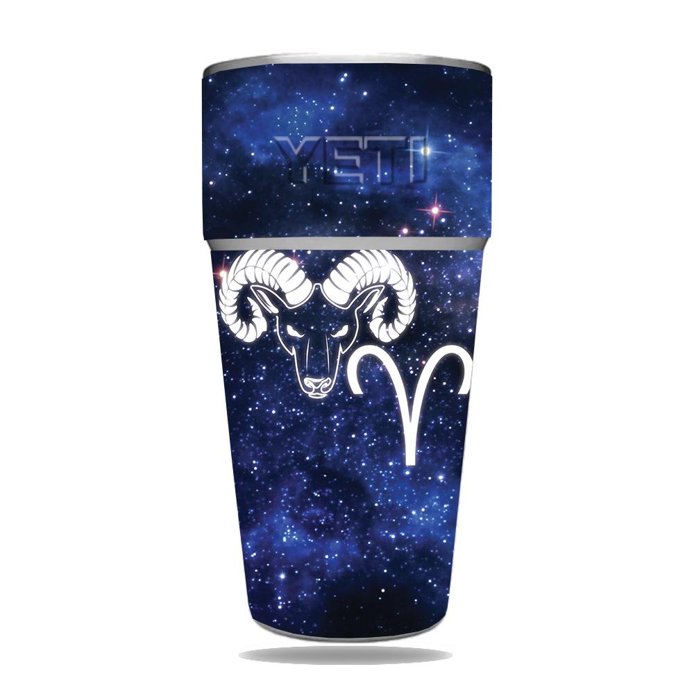 Picture of MightySkins YERAM26SI-Aries Skin for Yeti Rambler 26 oz Stackable Cup - Aries