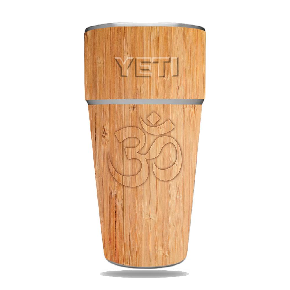 Picture of MightySkins YERAM26SI-Bamboo Ohm Skin for Yeti Rambler 26 oz Stackable Cup - Bamboo Ohm