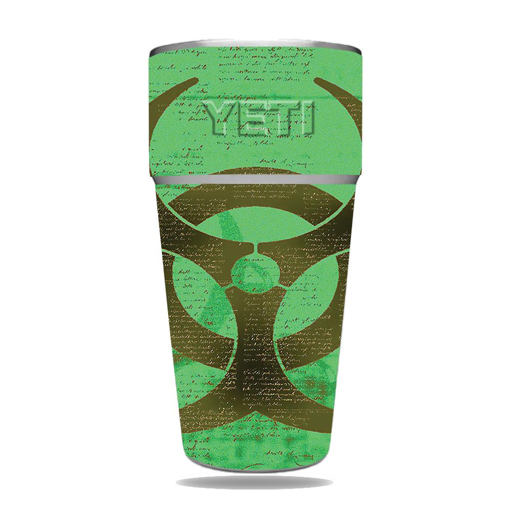 Picture of MightySkins YERAM26SI-Biohazard Skin for Yeti Rambler 26 oz Stackable Cup - Biohazard