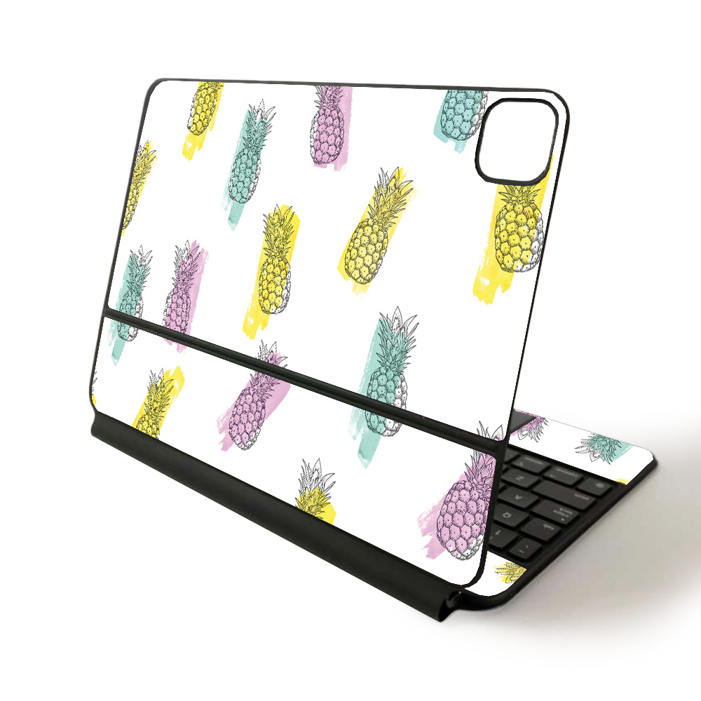 APIPSK1120-Funky Pineapples Skin for Apple Magic Keyboard for iPad Pro 11 in. 2020 - Funky Pineapples -  MightySkins