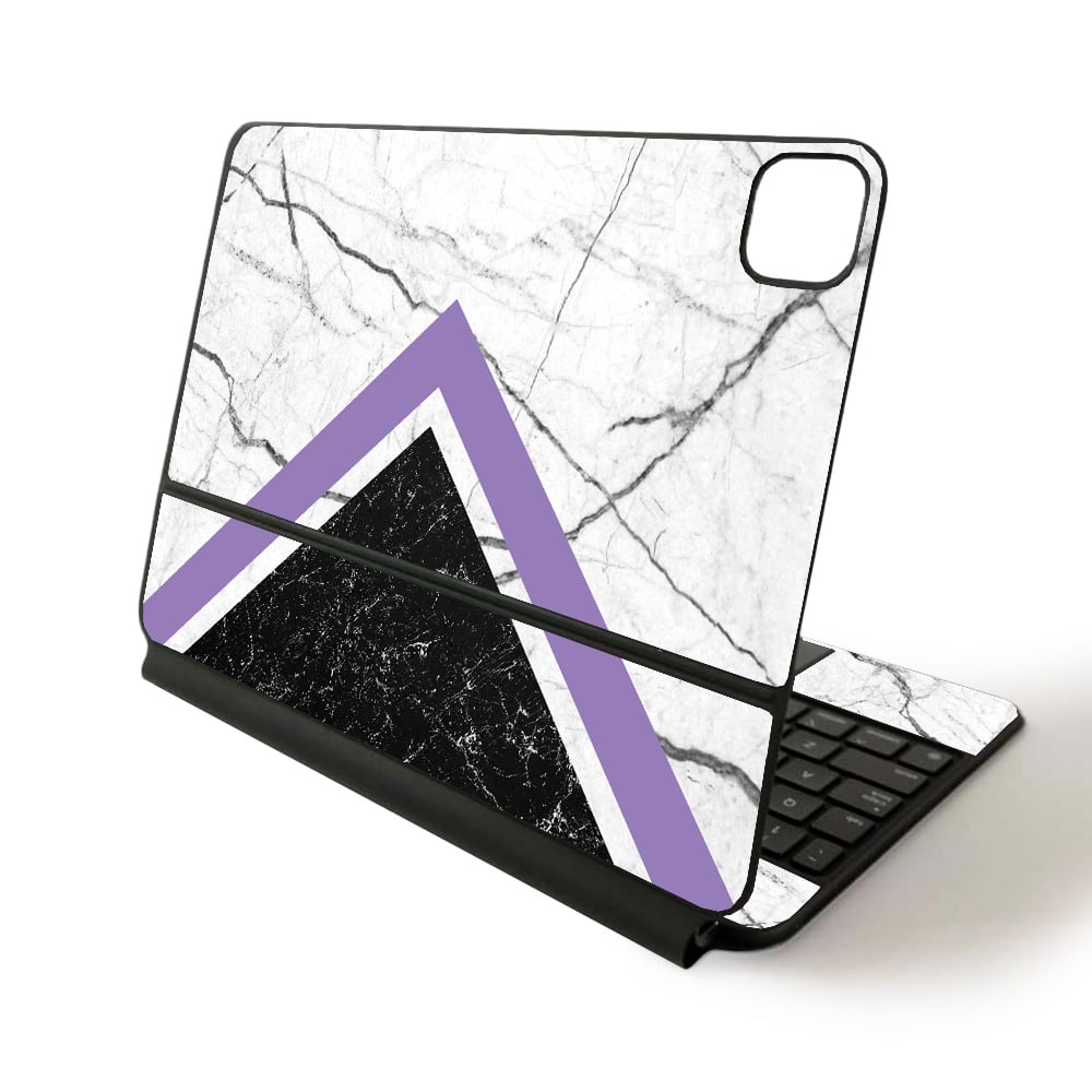 APIPSK1120-Geometric Marble Skin for Apple Magic Keyboard for iPad Pro 11 in. 2020 - Geometric Marble -  MightySkins