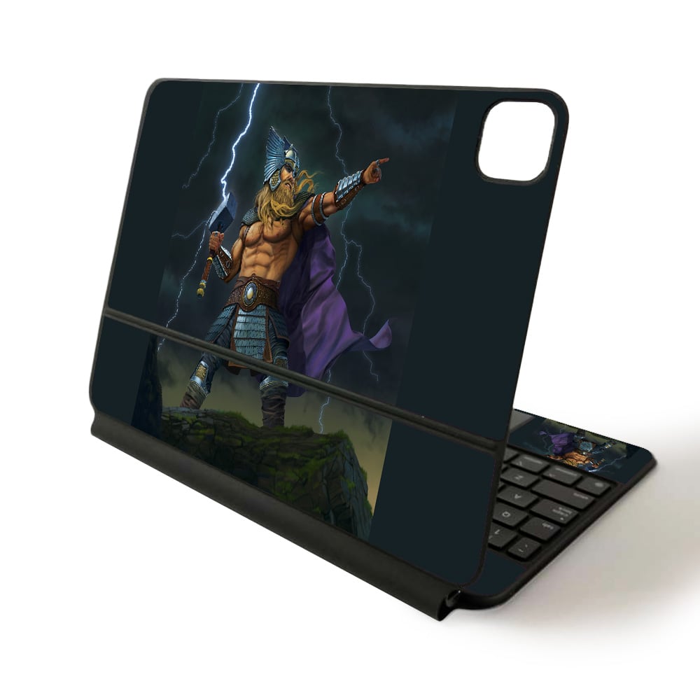 APIPSK1120-God Of Thunder Skin for Apple Magic Keyboard for iPad Pro 11 in. 2020 - God of Thunder -  MightySkins