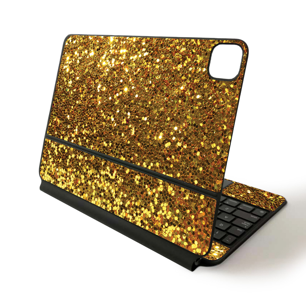 APIPSK1120-Gold Dazzle Skin for Apple Magic Keyboard for iPad Pro 11 in. 2020 - Gold Dazzle -  MightySkins