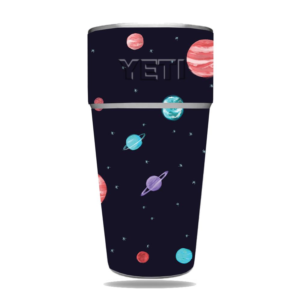 Picture of MightySkins YERAM26SI-Bright Night Sky Skin for Yeti Rambler 26 oz Stackable Cup - Bright Night Sky