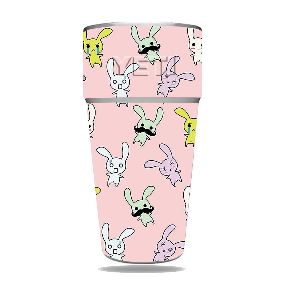 Picture of MightySkins YERAM26SI-Bunny Bunches Skin for Yeti Rambler 26 oz Stackable Cup - Bunny Bunches