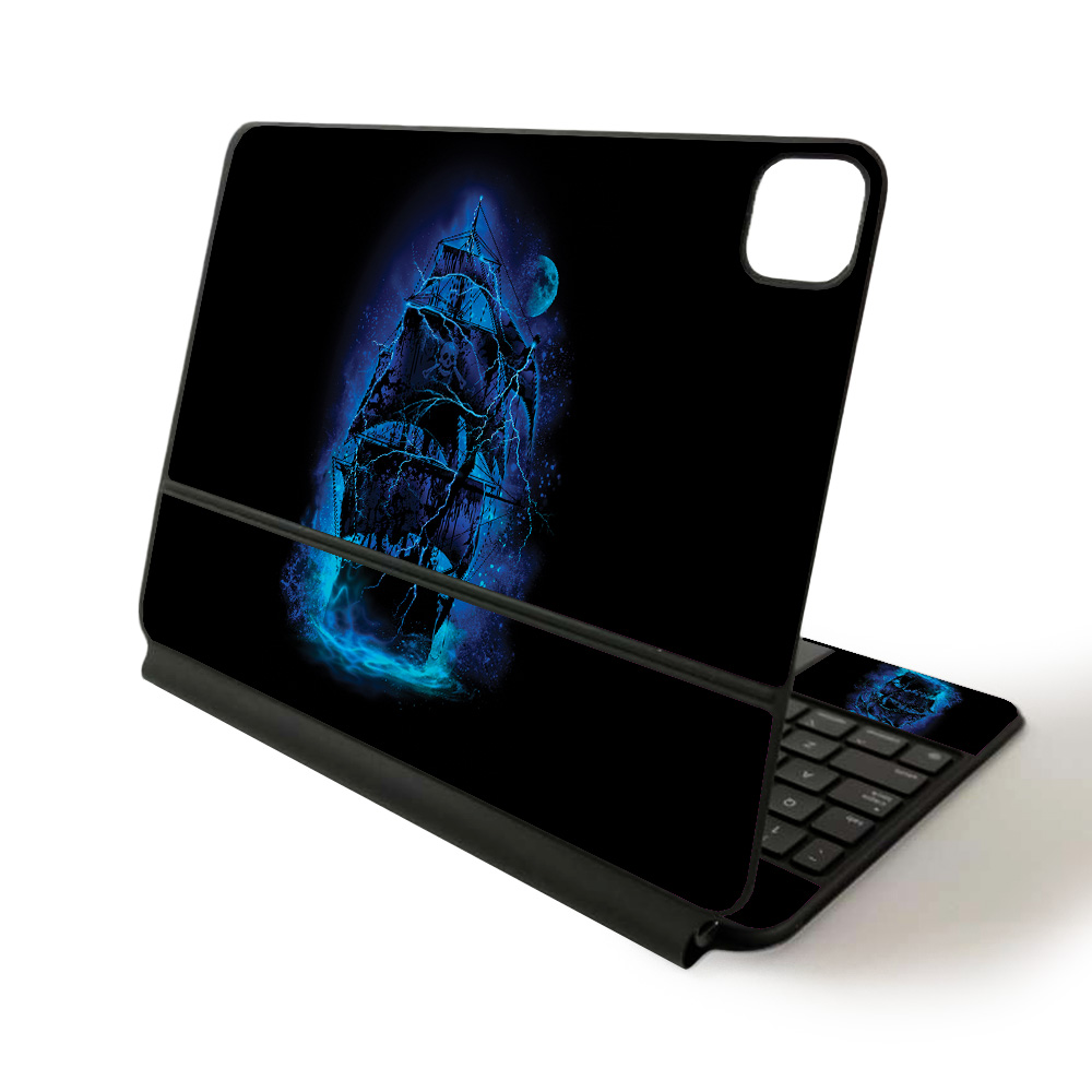 Picture of MightySkins APIPSK1120-Pirate Storm Skin for Apple Magic Keyboard for iPad Pro 11 in. 2020 - Pirate Storm