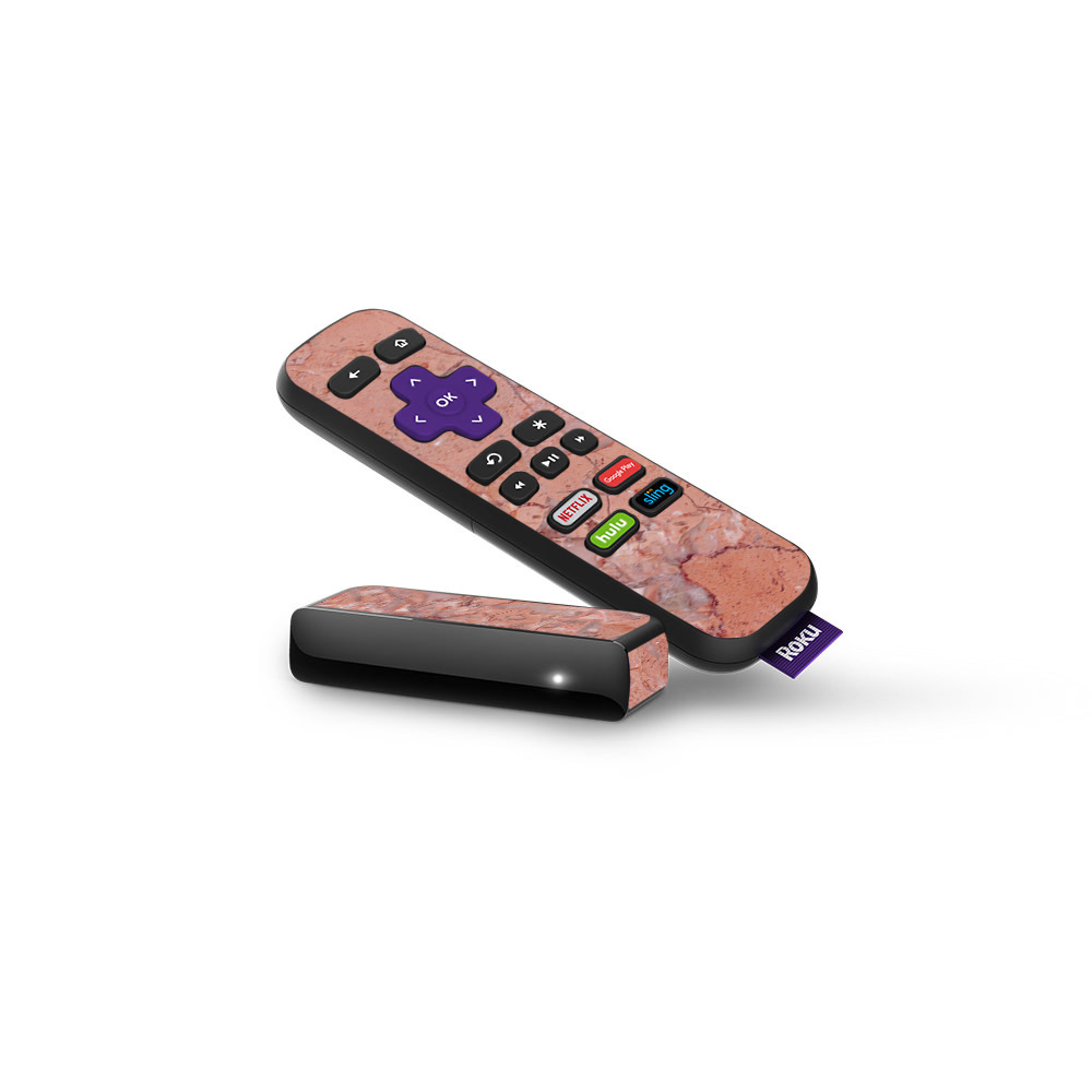 Picture of MightySkins ROEXP-Pink Marble Skin for Roku Express Remote - Pink Marble