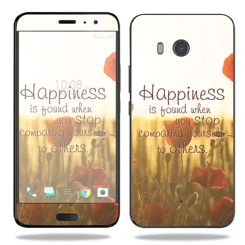 Picture of MightySkins HTCU11-Be Happy Skin for HTC U11 - Be Happy