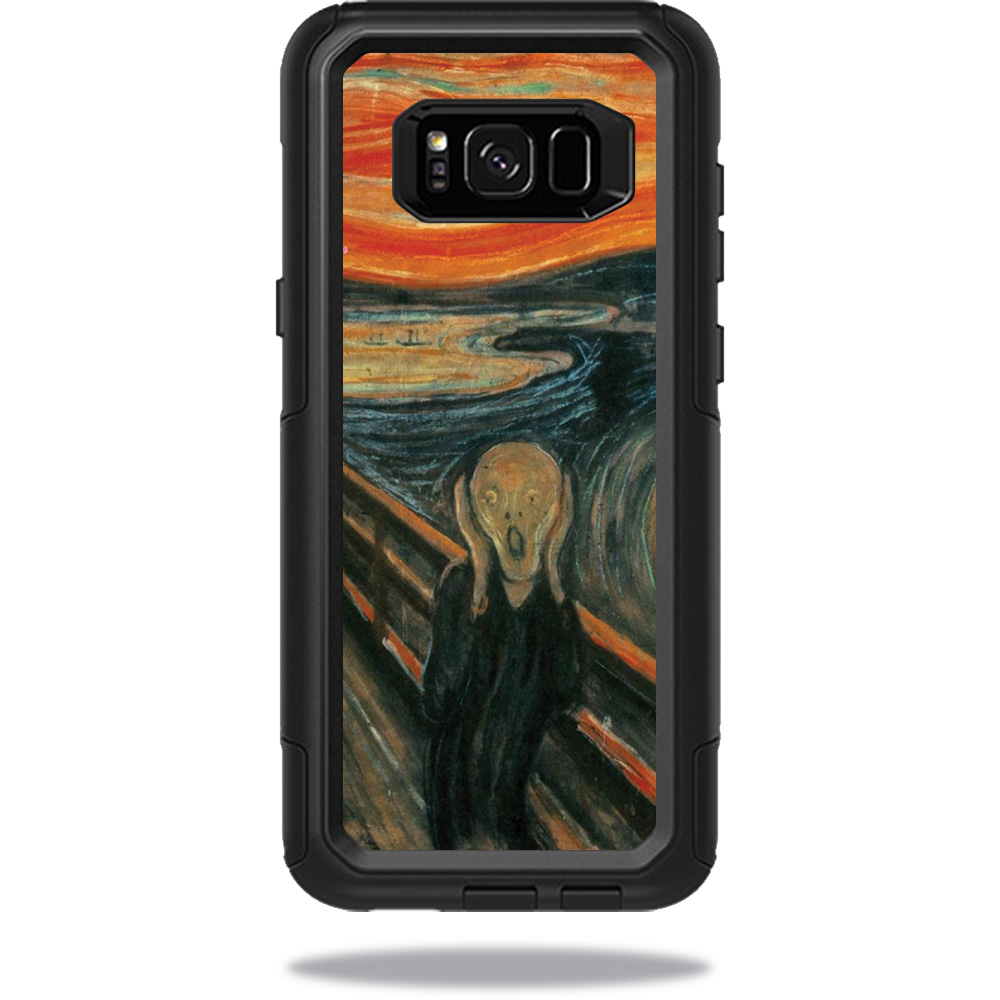 OTCSGS8PL-the scream Skin for Otterbox Commuter Samsung Galaxy S8 Plus Case - The Scream -  MightySkins