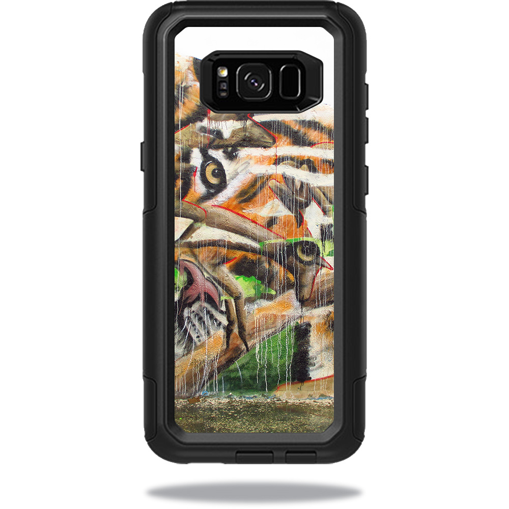 OTCSGS8PL-tiger eyes Skin for Otterbox Commuter Samsung Galaxy S8 Plus Case - Tiger Eyes -  MightySkins