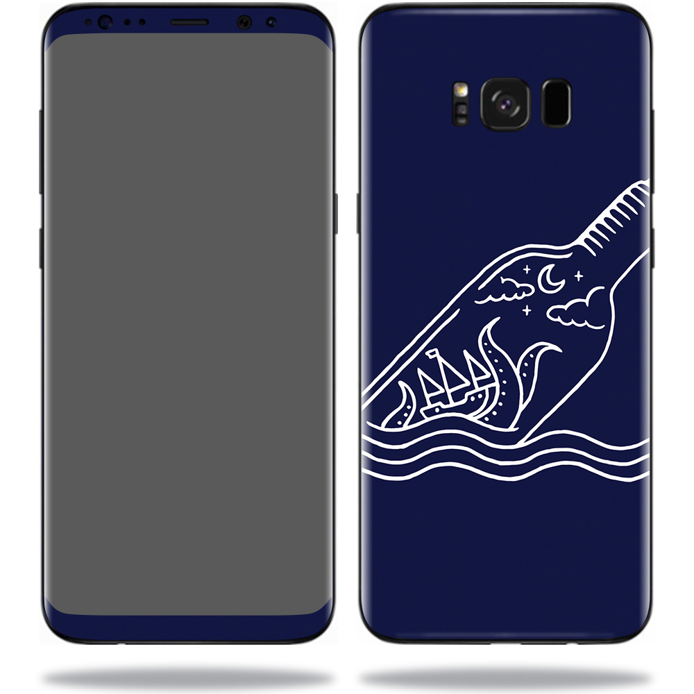 SAGS8PL-Kraken Bottle Skin for Samsung S8 Plus - Kraken Bottle -  MightySkins