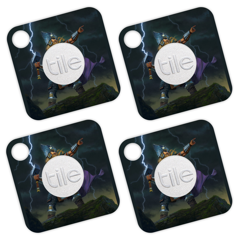Picture of MightySkins TILEMATE-God Of Thunder Skin for Tile Mate - God of Thunder