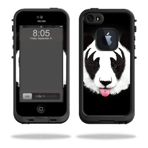 LIFIP5S-Rock N Roll Panda Skin for Lifeproof iPhone 5S Case - Rock N Roll Panda -  MightySkins