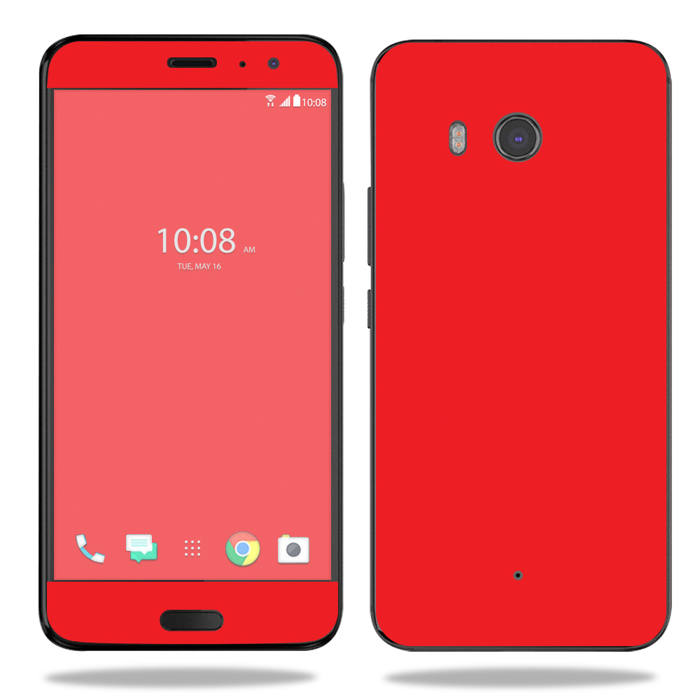 HTCU11-Solid Red Skin for HTC U11 - Solid Red -  MightySkins